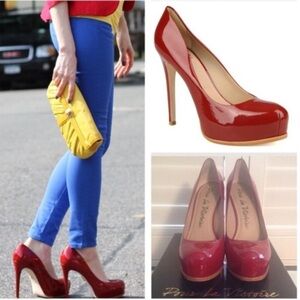 Pour La Victoire Deep Red Heels